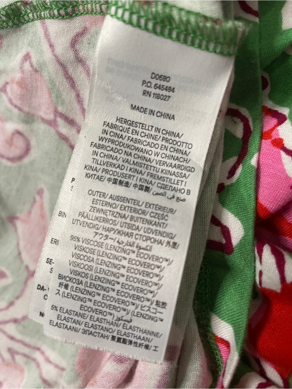 Boden Botanic Vine Soft Jersey Dress - Picture 11 of 11